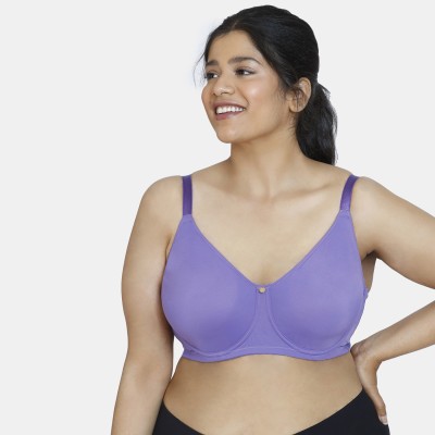 ZIVAME Women Minimizer Lightly Padded Bra(Purple)