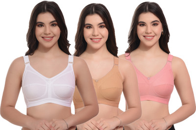 TEENPLUS Women Everyday Non Padded Bra(Multicolor)