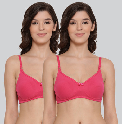 Lyra Margaret T-Shirt Bra Women T-Shirt Non Padded Bra(Pink)