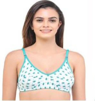 Lalit Women Everyday Non Padded Bra(Green)