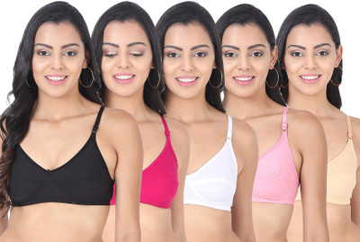 N. Women Bralette Non Padded Bra(Multicolor)