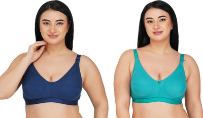 Mollis Women T-Shirt Non Padded Bra(Multicolor)