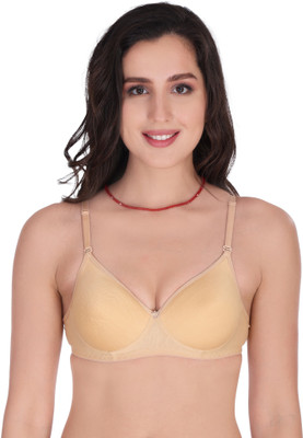 EMPISTO Laicy Women T-Shirt Lightly Padded Bra(Yellow)