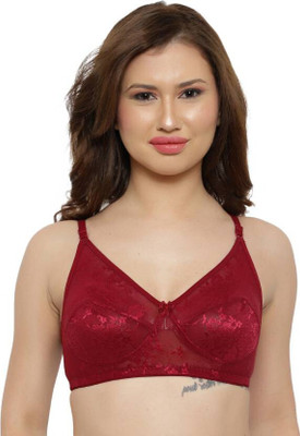 Bleint Women Everyday Non Padded Bra(Maroon)