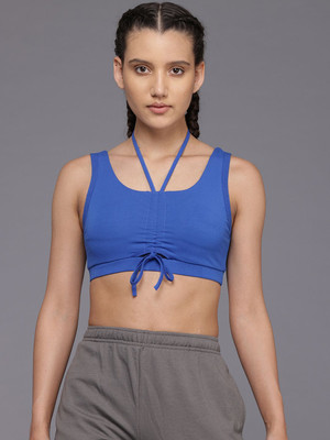 HRX by Hrithik Roshan Women Everyday Lightly Padded Bra(Blue)