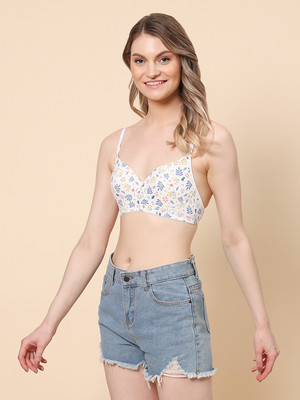 Nakshu Women Push-up Lightly Padded Bra(Multicolor)