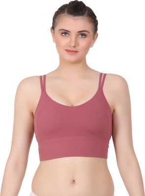 AMOUR SECRET Women Sports Lightly Padded Bra(Pink)