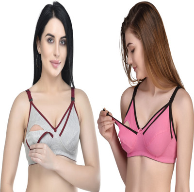 FASALVI Women Push-up Non Padded Bra(Multicolor)