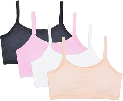 NIZRA MAGICAL Girls Training/Beginners Non Padded Bra(Multicolor)