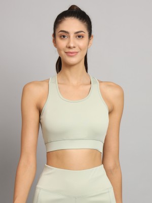 BEING RUNNER Women Sports Non Padded Bra(Light Green)