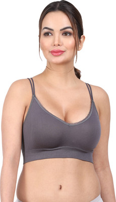 AMOUR SECRET Women Sports Lightly Padded Bra(Grey)