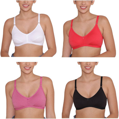 INKURV PARIS Women Full Coverage Non Padded Bra(Multicolor)