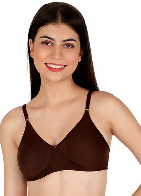 Nutex Sangini Double Layered Bra Women Everyday Non Padded Bra(Brown)