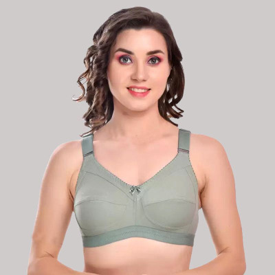 X-WELL Women Everyday Non Padded Bra(Light Green)