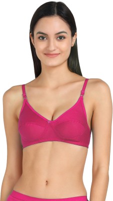 PIBU Emi-BRA Women Minimizer Non Padded Bra(Pink)