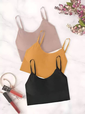 jenelle Unique Design Women Bralette Lightly Padded Bra(Multicolor)