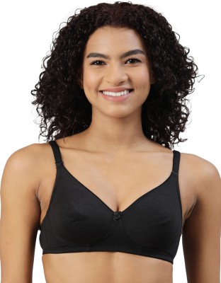 Blossom ELEGANT Women T-Shirt Non Padded Bra(Black)