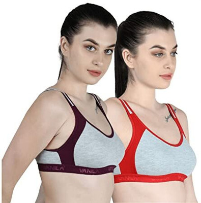 Inner Joy Women Everyday Non Padded Bra(Multicolor)