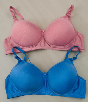 Wonkey Women Push-up Lightly Padded Bra(Multicolor)