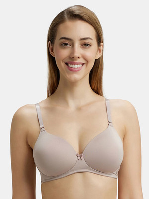 JOCKEY 1819 Women T-Shirt Heavily Padded Bra(Beige)
