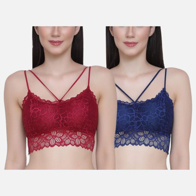 RADHIKASALESCO Women Bralette Lightly Padded Bra(Multicolor)