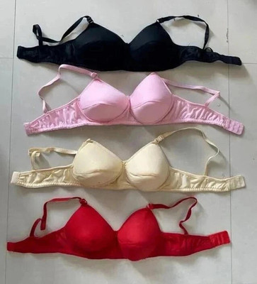 Mansha Women Full Coverage Lightly Padded Bra(Multicolor)