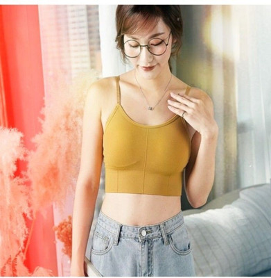 Payal Creation fANCY FREE SIZE BRA Women Cami Bra Lightly Padded Bra(Multicolor)