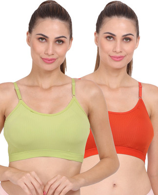 AMOUR SECRET Amour Secret Sports Bra Women Sports Lightly Padded Bra(Multicolor)