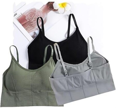 trulymart Unique Design Women Everyday Lightly Padded Bra(Multicolor)