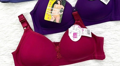 NASHRA ENTERPRISES model-128 Women Everyday Lightly Padded Bra(Black, Blue, Beige, Maroon)