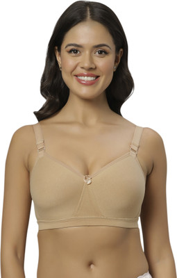 BlueNixie Women Full Coverage Heavily Padded Bra(Beige)
