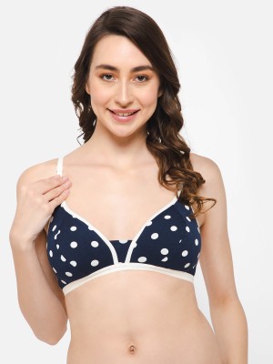 Clovia Women Everyday Non Padded Bra(Blue)