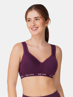 Bewild High_Impact_Sports_Bra Women Sports Heavily Padded Bra(Purple)