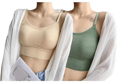 skyunion 646 BRA Women Sports Lightly Padded Bra(Multicolor)