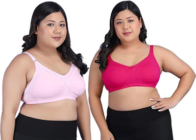 eastern club Combo Pack of 2 Women Everyday Non Padded Bra(Multicolor)