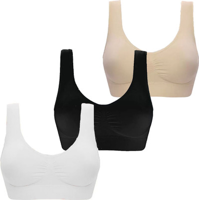 JENIENTERPRISE Women Sports Non Padded Bra(Multicolor)
