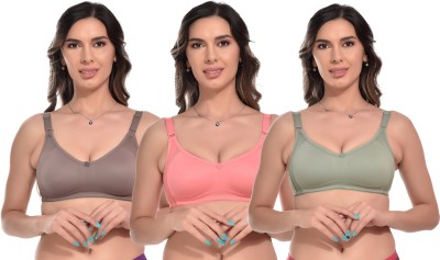 Viral Girl NA Women Everyday Non Padded Bra(Multicolor)