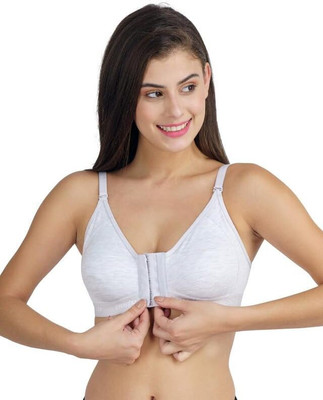 MalharFashion Women T-Shirt Non Padded Bra(White)