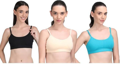 Danny Fashion Full Coverage Innerwear Support Shaper Bra for Womens & Girls Pack of 3 Women Full Coverage Lightly Padded Bra(Multicolor)