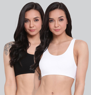 Lyra Women Sports Non Padded Bra(Multicolor)