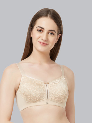SOIE Women T-Shirt Lightly Padded Bra(Beige)