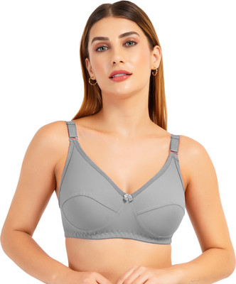 Mickaw Women Everyday Non Padded Bra(Grey)