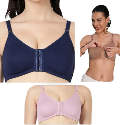 IINERJOY FASHION Women Everyday Non Padded Bra(Multicolor)
