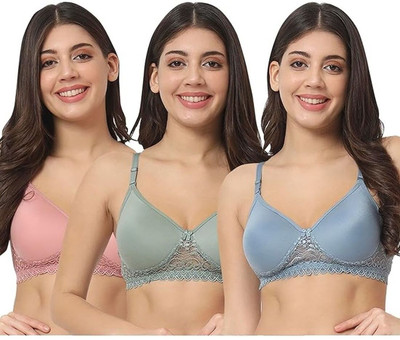 Rodley Women Minimizer Lightly Padded Bra(Multicolor)