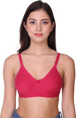 SONA All Day Full Coverage Non Wired Women Everyday Non Padded Bra(Pink)