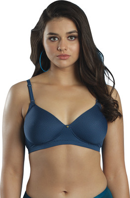 DAZZLE Women Everyday Lightly Padded Bra(Blue)
