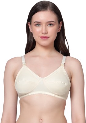 Aimly Women Maternity/Nursing Non Padded Bra(Beige)