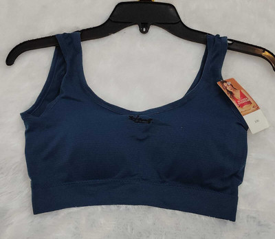 ONLINIA Women Sports Padded Bra Women Everyday Heavily Padded Bra(Blue)