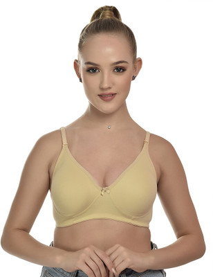 Desiprime Women Everyday Non Padded Bra(Beige)