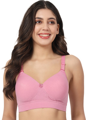Effectinn Women Everyday Lightly Padded Bra(Pink)